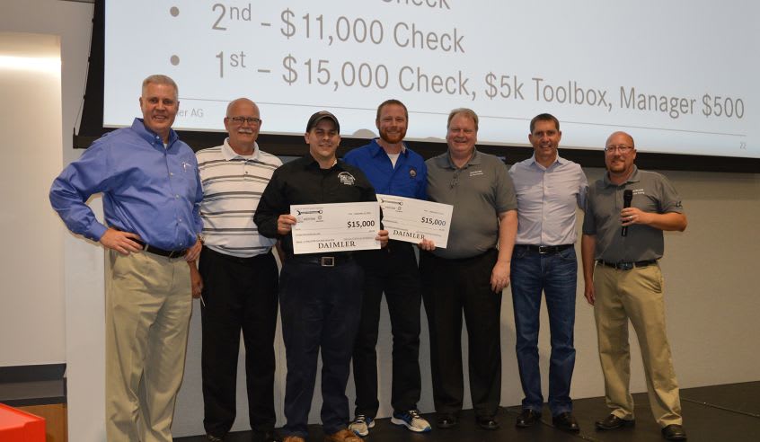 Daimler Names Technician Skills Competition Winners