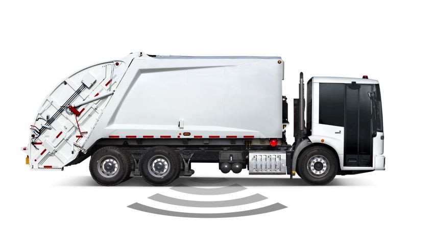 Freightliner Shows Refuse Truck Safety Tech