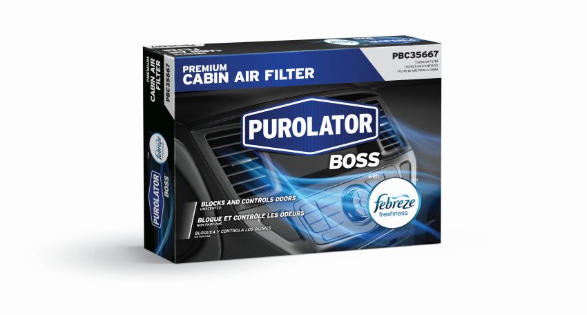 Purolator Partners with Febreeze for Cabin Freshness