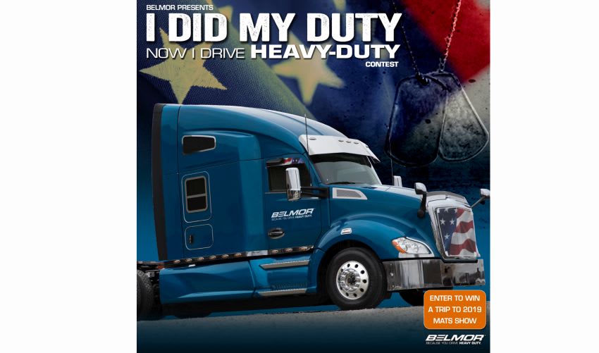 Belmor Launches Annual Veteran Driver Contest
