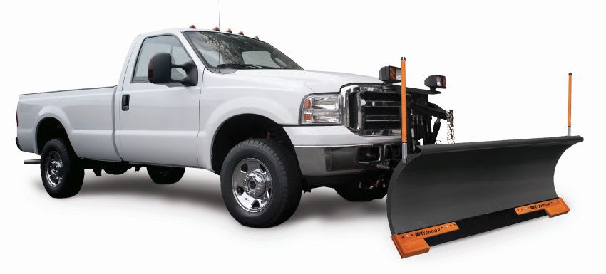 Xtendor Snow Plow Cutting Edge System Available for Contractors 