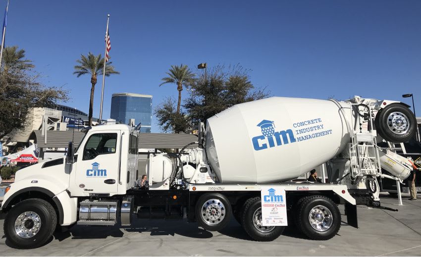 CIM Donates Second Concrete Mixer