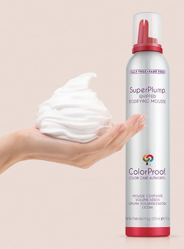 Boost Fine Hair with ColorProof's SuperPlump Mousse