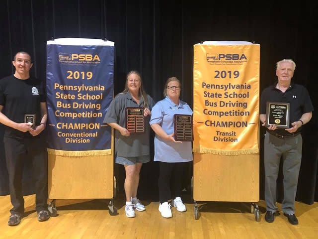 Winners Named in 2019 Pennsylvania School Bus Driver Safety Competition
