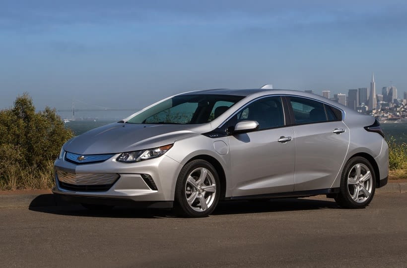 Chevrolet Volt Nearly Halves Charge Time