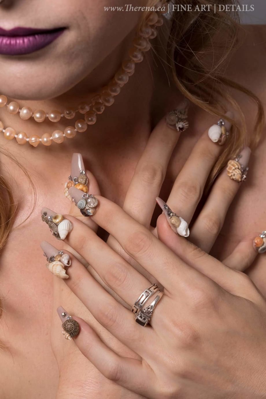 Day 236: Seashell Nail Art