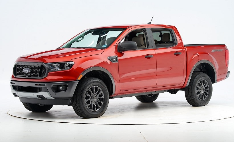 Headlights Hold Back Ford Ranger Crew Cab from Top Safety Pick