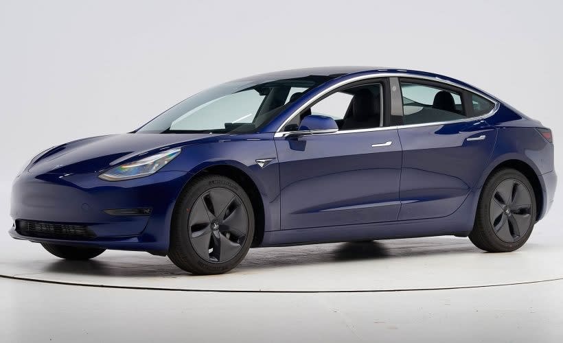 Tesla Model 3 Captures Top Safety Pick+ Award 