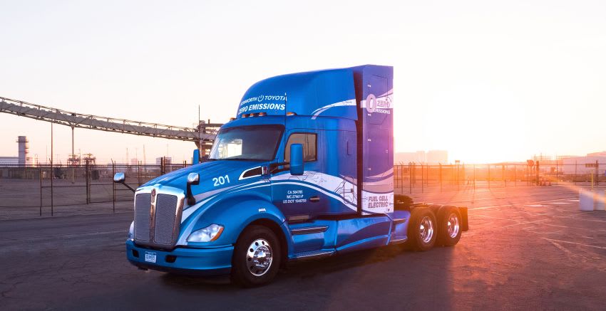Toyota, Kenworth Collaborate on Zero-Emission Trucks