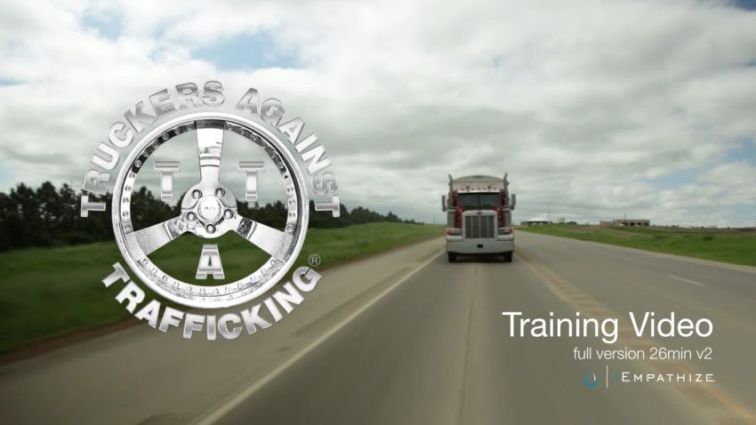ERoad Supports Truckers Against Trafficking