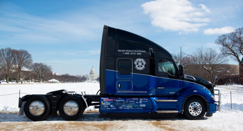 Truckers Against Trafficking Reveals Custom Kenworth