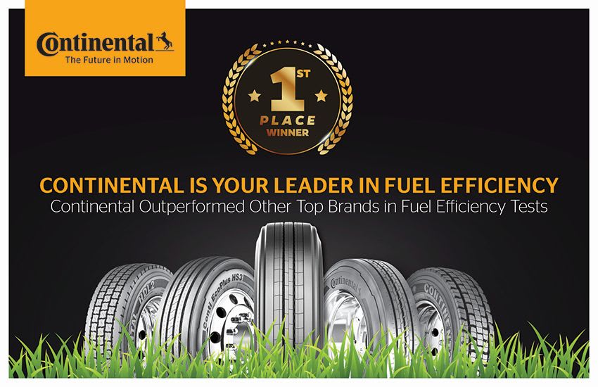 Continental Leads in Fuel Efficiency Testing