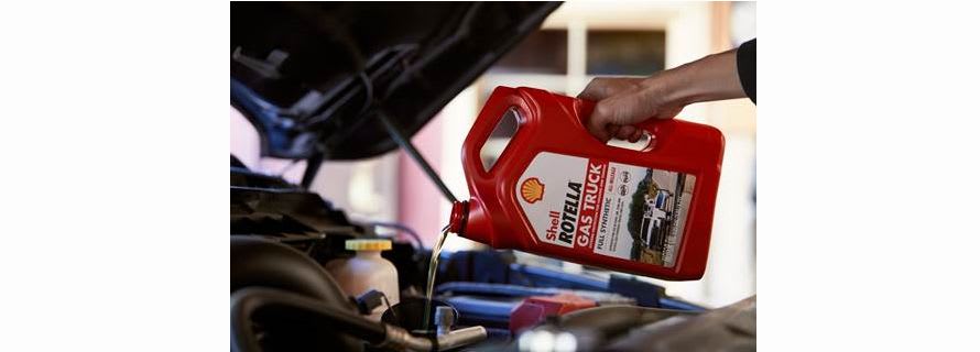 Shell Rotella Adds Gas Truck Engine Oil