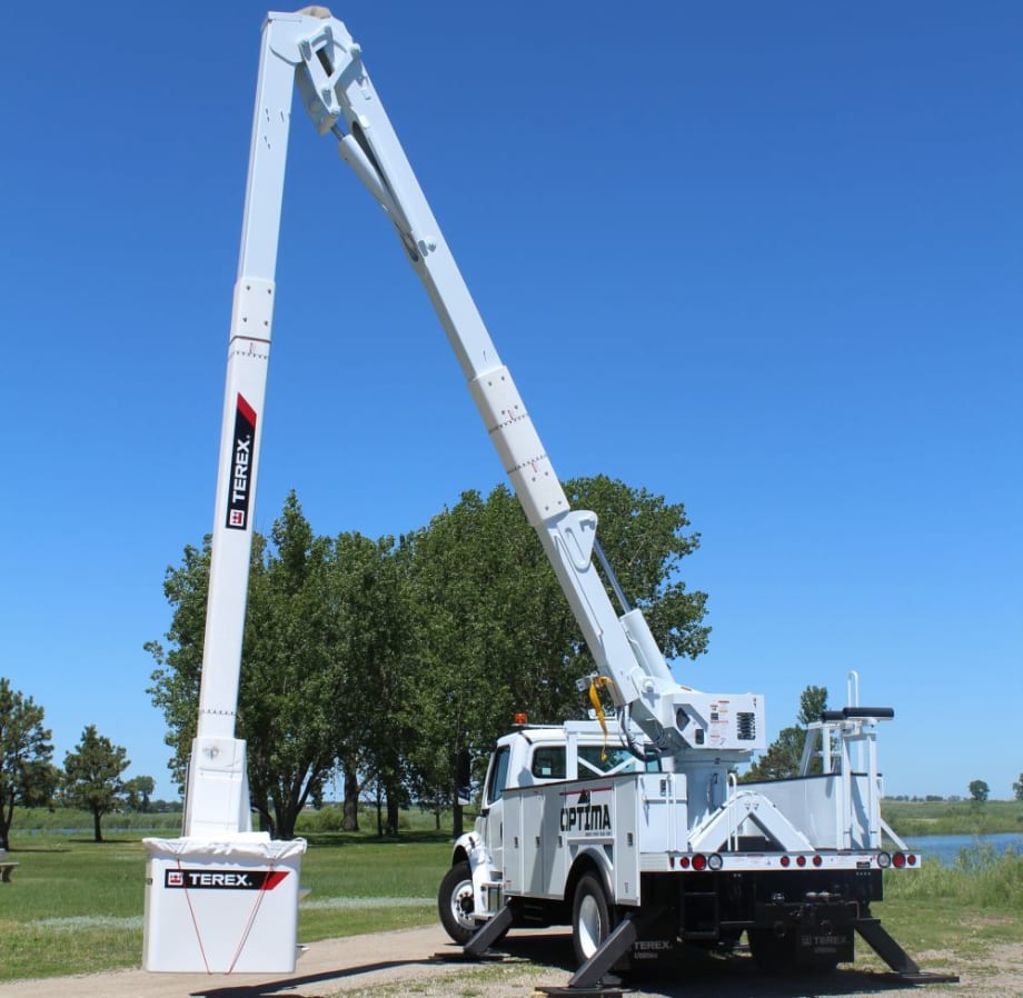 Terex to Display Optima TC55 at Work Truck Show
