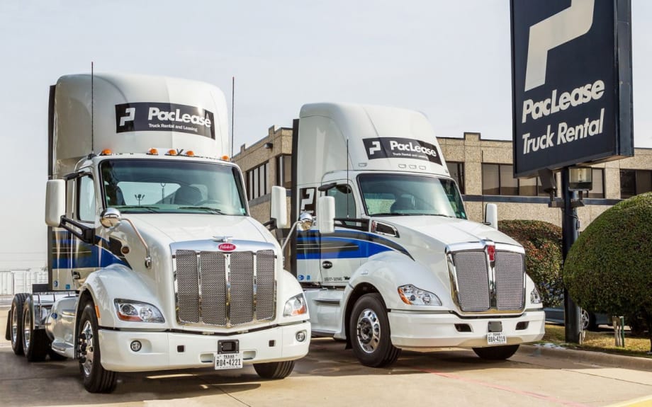 PacLease Expedites Kenworth, Peterbilt Trucks