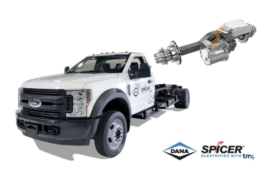Dana, Motiv Partner on F-550 e-Axle