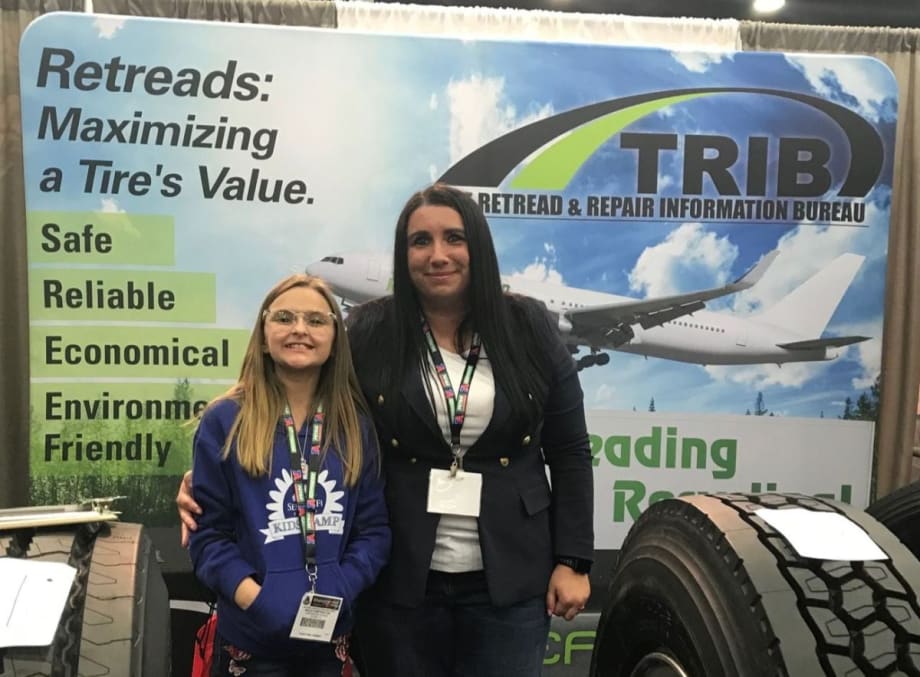 Future Trucker Wins Spot the Retreads Contest