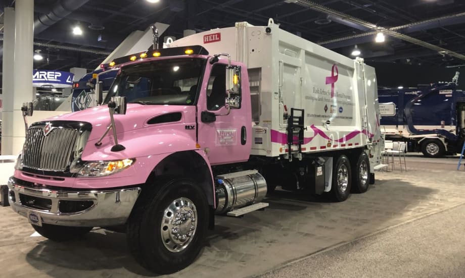 International Truck Showcases Refuse Products