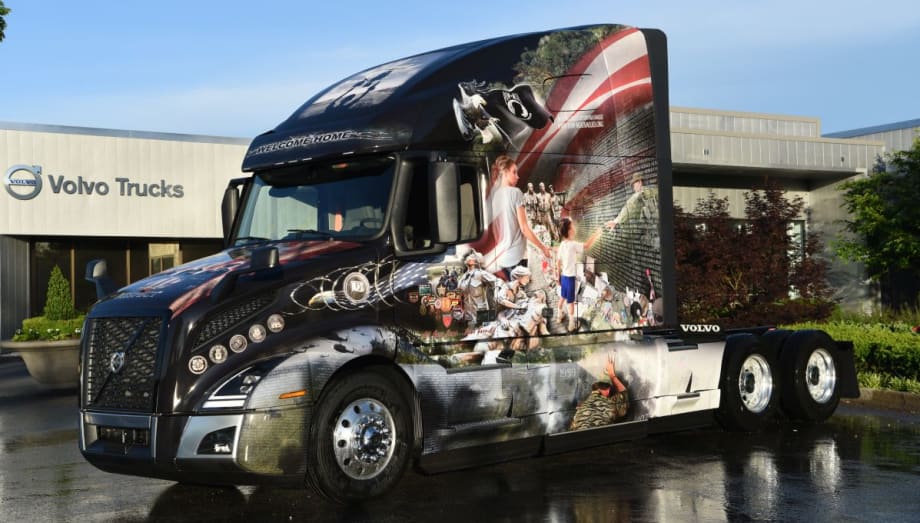 Volvo Trucks Honors Military Heroes for Memorial Day