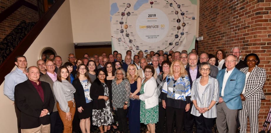 Employees Celebrate Transervice Logistics 50th Anniversary