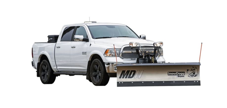 SnowDogg MDII and VMDII Snow Plows for Pickups