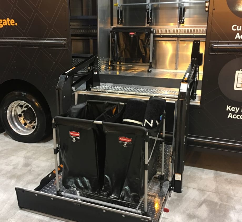 Utilimaster Showcases Curbside Liftgate 