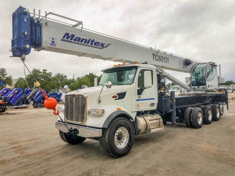 Manitex Introduces TC600 Boom Truck Mounted Crane