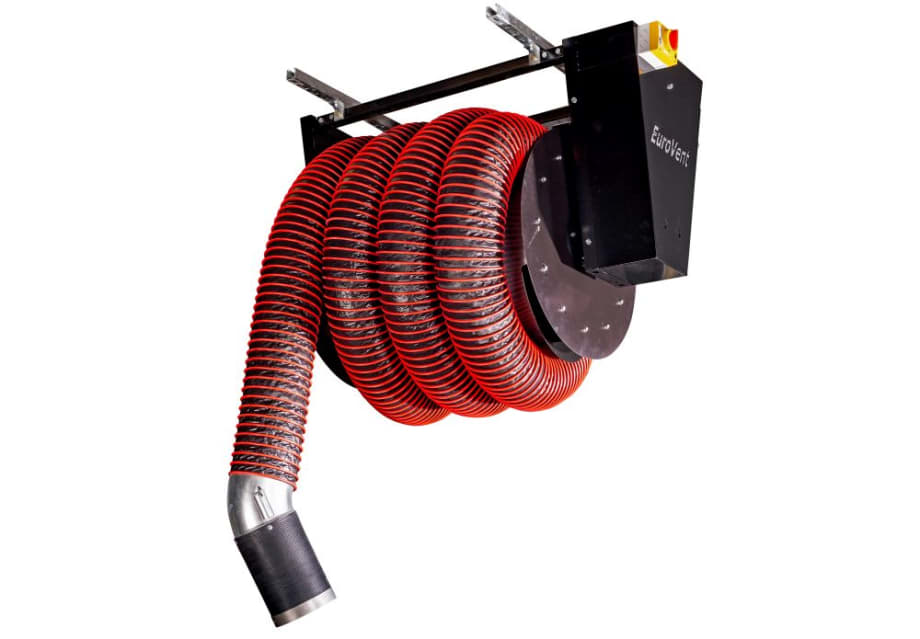 JohnDow Offers Motorized Hose Reel for Exhaust Extraction