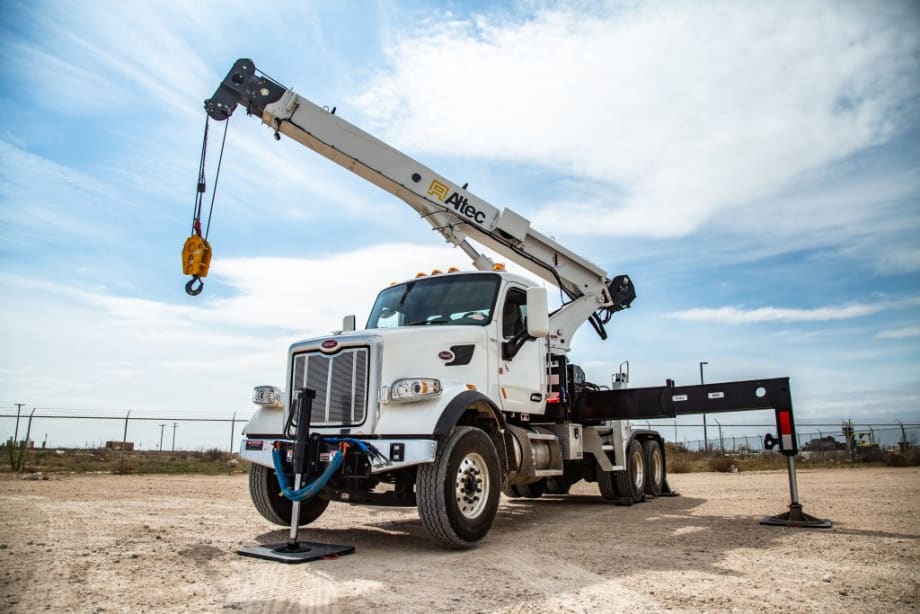 Altec Introduces 53-Foot Boom Truck Crane