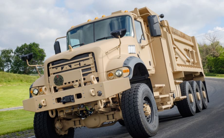 Mack Defense Partners with Truck-Lite on U.S. Army Heavy Dump Truck Contract