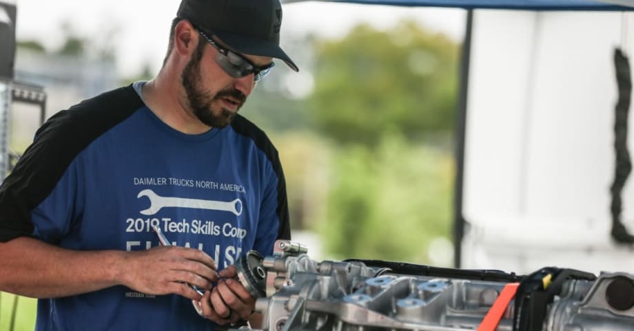 Daimler Trucks Names Technician Skills Winers