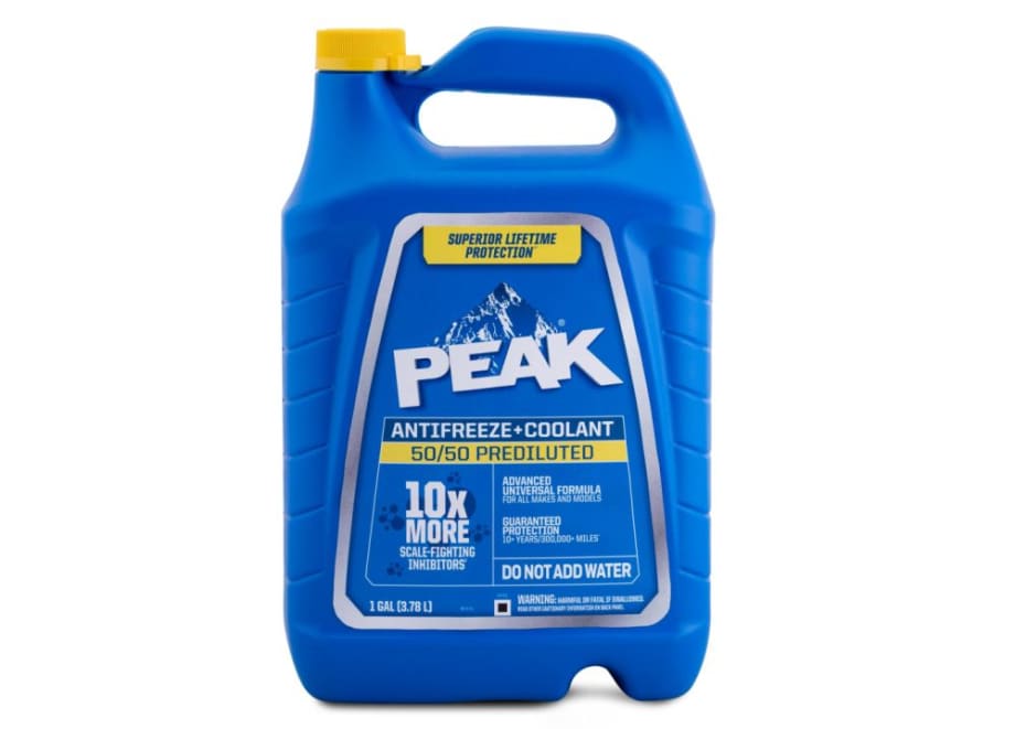 Peak Antifreeze and Coolant Designed to Fight Scale and Corrosion