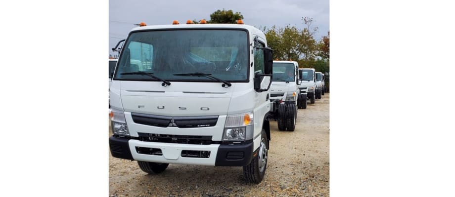 Mitsubishi Fuso's Gas FE180 Shipments Start