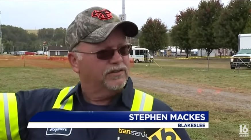 Transervice Shop Foreman Assists Occupants of Downed Helicopter