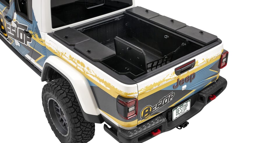 Tuffy Adds In-Bed Storage for Jeep Gladiator