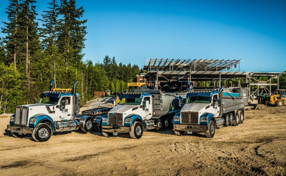 Excavation Fleet Keeps Hauling with Kenworth