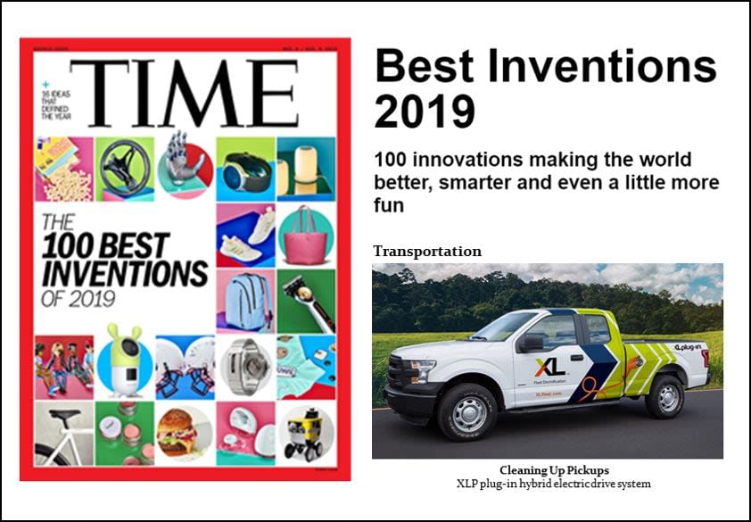 Time Names XL's Electric Drive System Top Invention