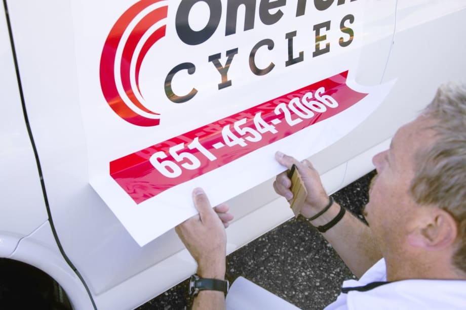 Temporary Vehicle Graphics Fuel Seasonal Promotions 
