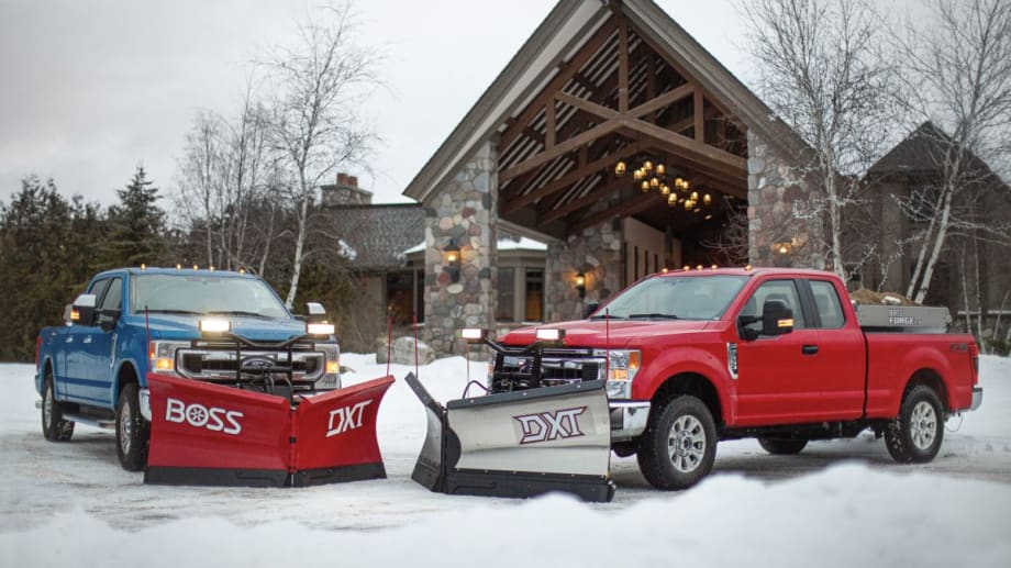 Ford Snow Plows Deliver 1,400-Pound Max Rating