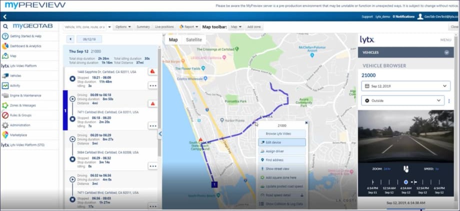 Lytx and GeoTab Add Single Sign-In Integration