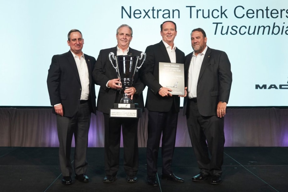 Alabama's Nextran Truck Center Nabs Mack Dealer of the Year Honor