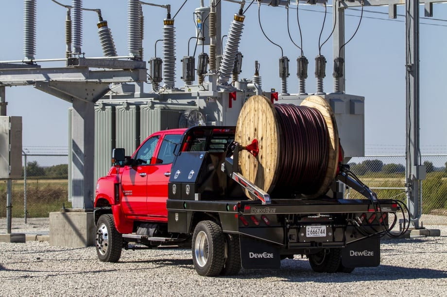 DewEze Reel Winder Designed for Utilities, Telecom, and Construction