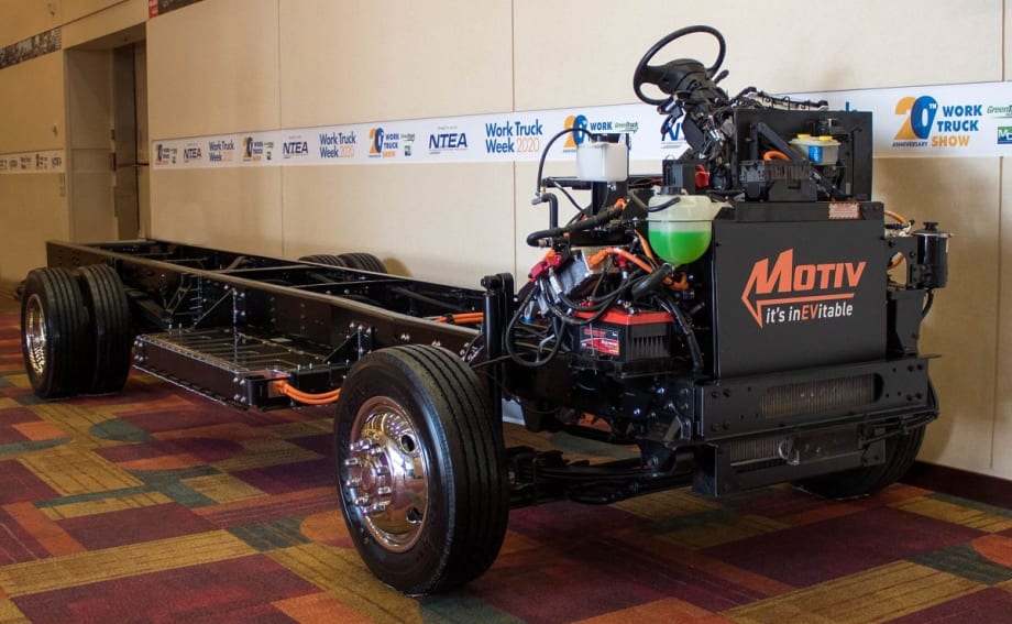 Motiv Power Systems Displays New F-59 All-Electric Chassis