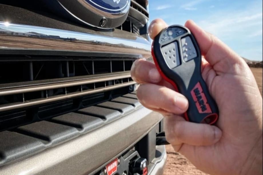12,000 Pound Ford Performance Parts Winch Available for Super Duty Pickups