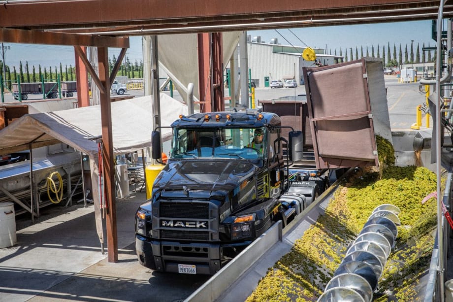 Wine Company Depends on Lightweight Mack Anthem