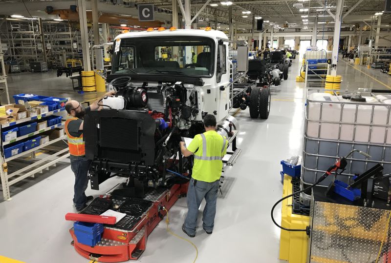 Mack MD Series Preps for Full Production