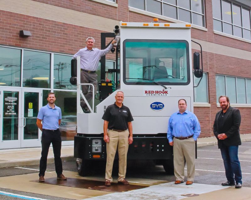 Red Hook Terminals Deploys Electric Truck Fleet