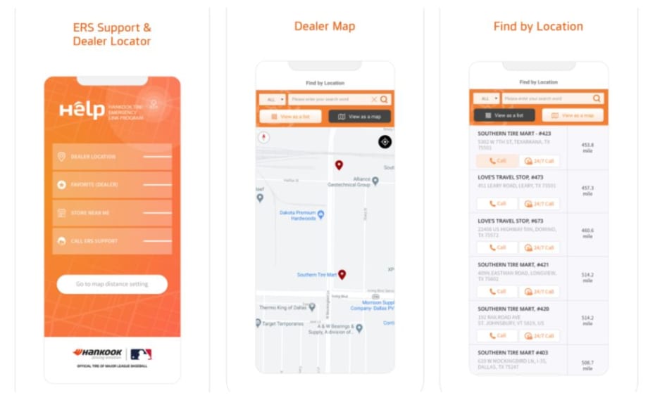 Hankook's New Mobile App Provides Info & Service