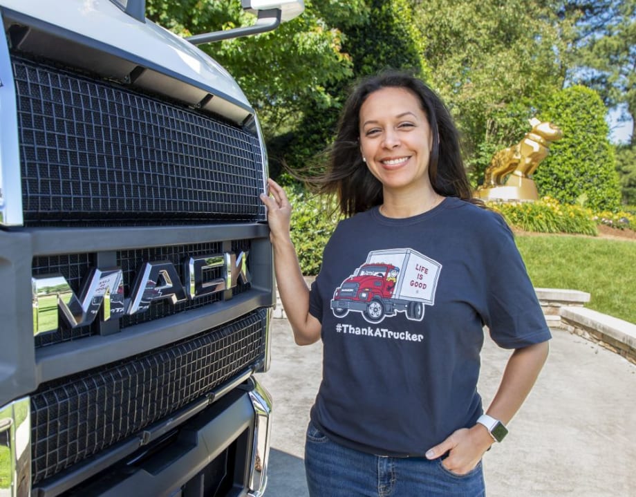 Mack Donates $25,000 to St. Christopher Truckers Relief Fund