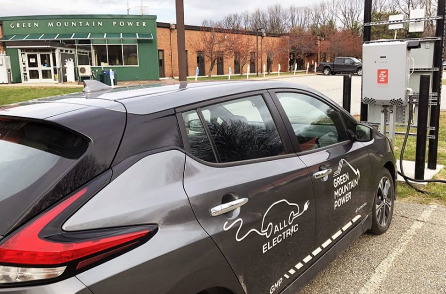 Green Mountain Power Deploys Vehicle-to-Grid Charger